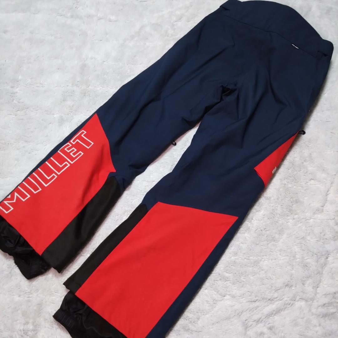 ミレー　MILLET　スキーウェアＭ　サスペンダー　デカロゴ　MIV9222