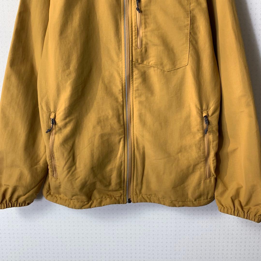 パタゴニア テズロンジャケット S マスタード ナイロンジャケット パッカブル