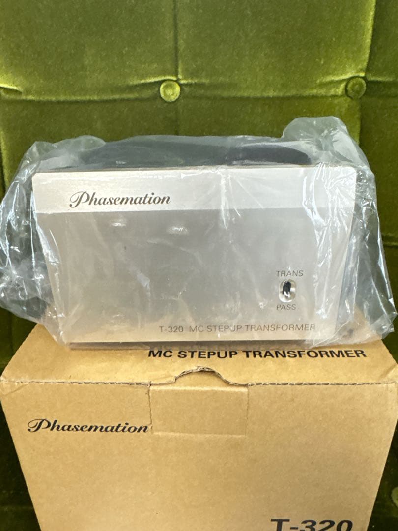 ほぼ新品 Phasemation T-320 MC昇圧トランス 付属品完備