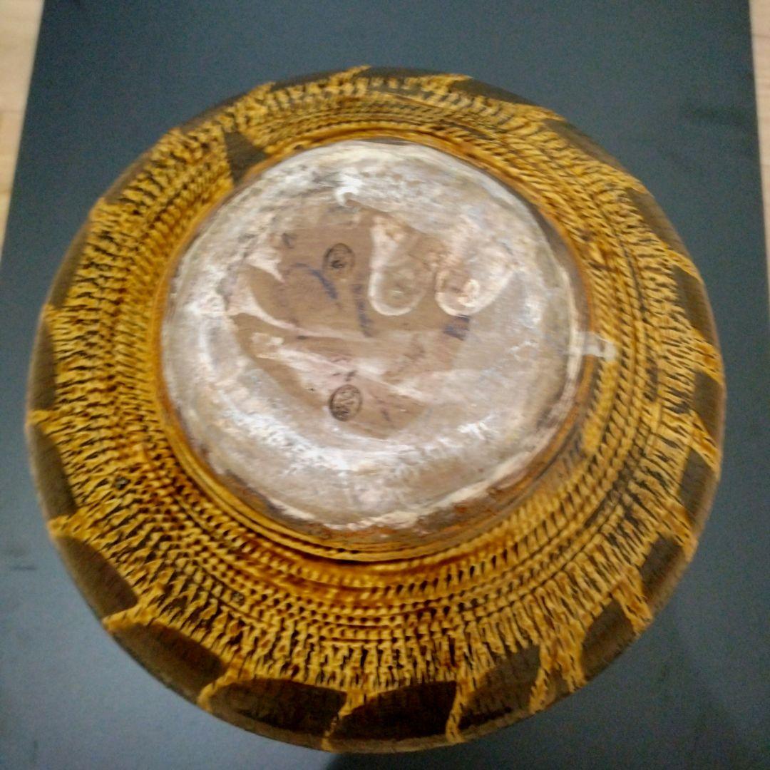 小鹿田焼　花瓶　坂本茂木　民藝