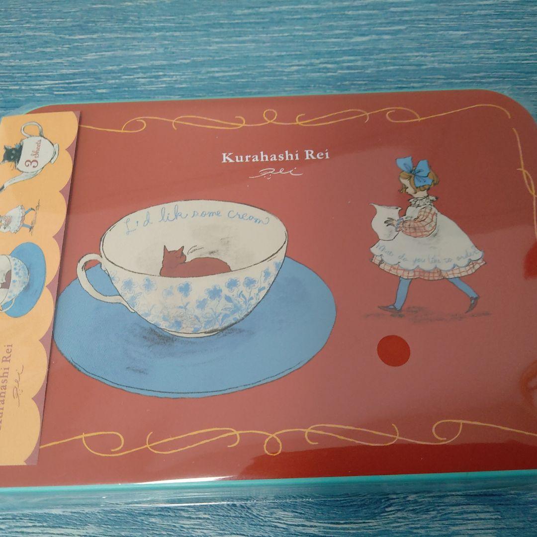 ☆おまとめ☆くらはしれいさん　缶入りメモ全６種/ポストカード3セット