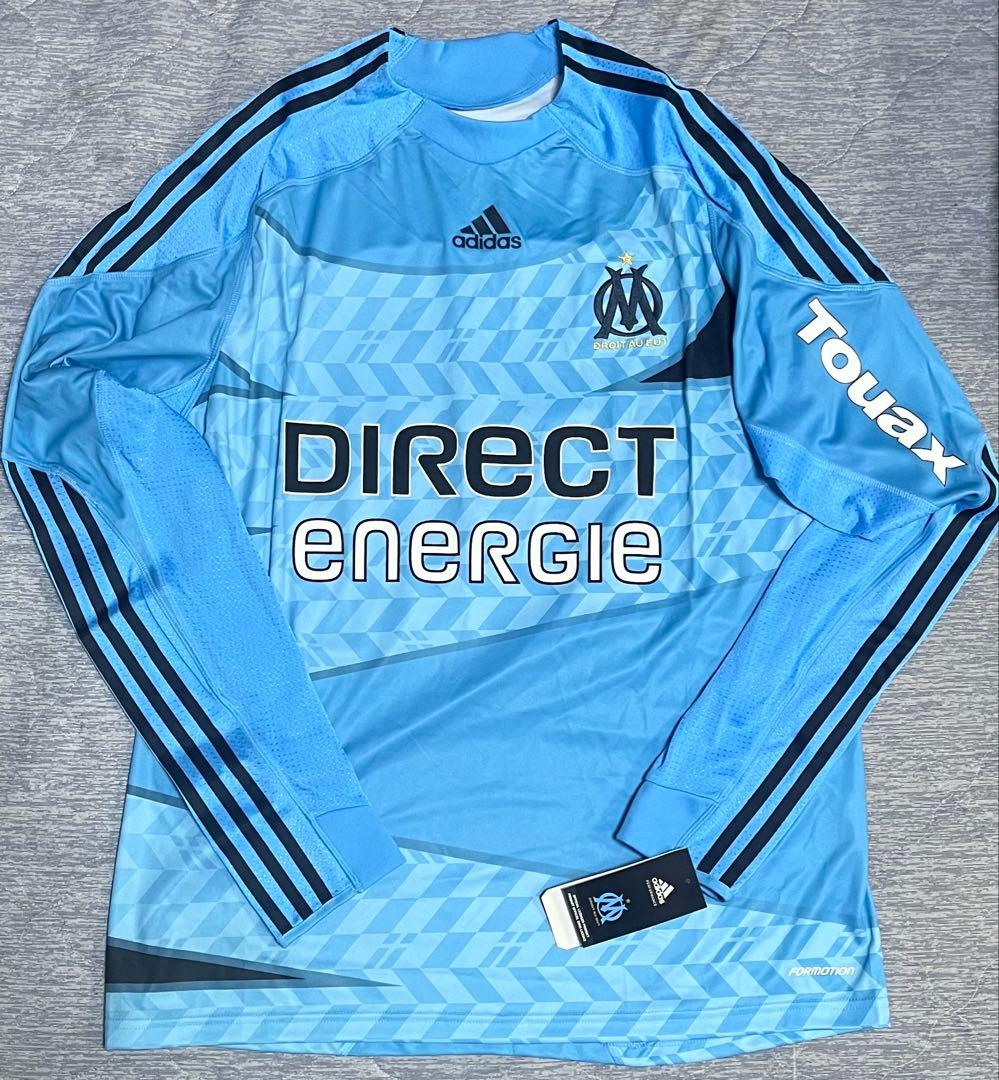 【adidas】09/10マルセイユ アウェイ　モリエンテス 23 長袖シャツ