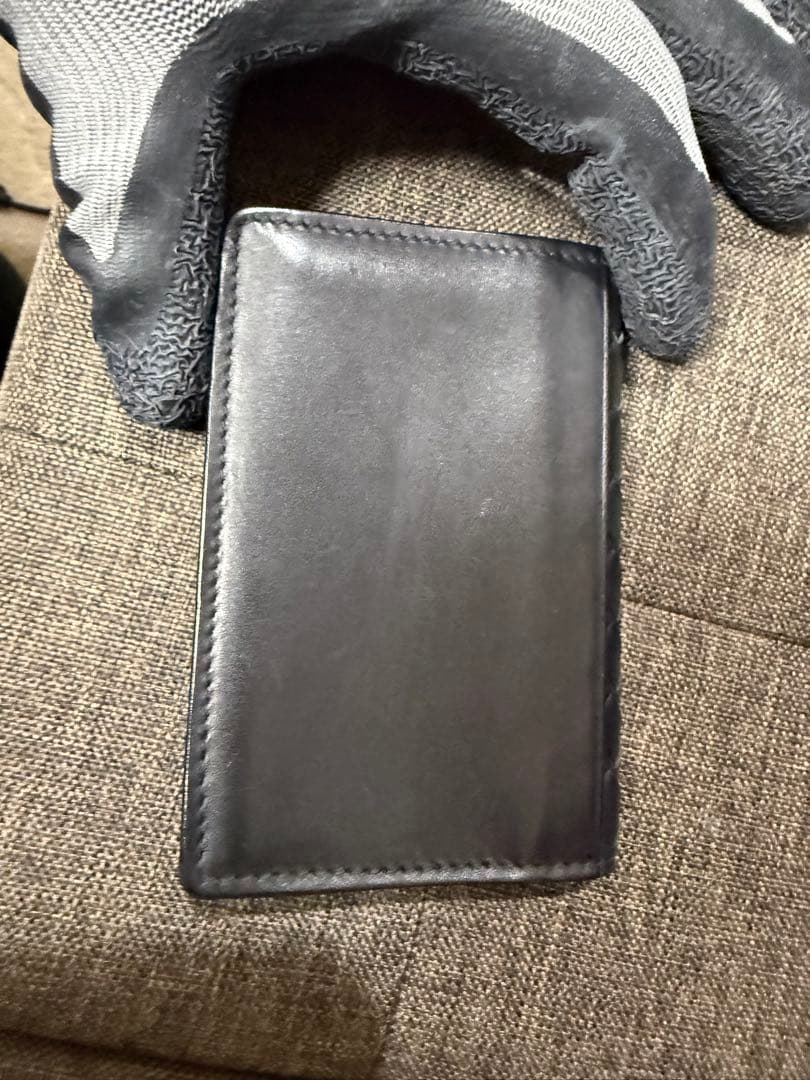 ボッテガヴェネタ　VINTAGE BOTTEGA 名刺入れ　黒　ブラック