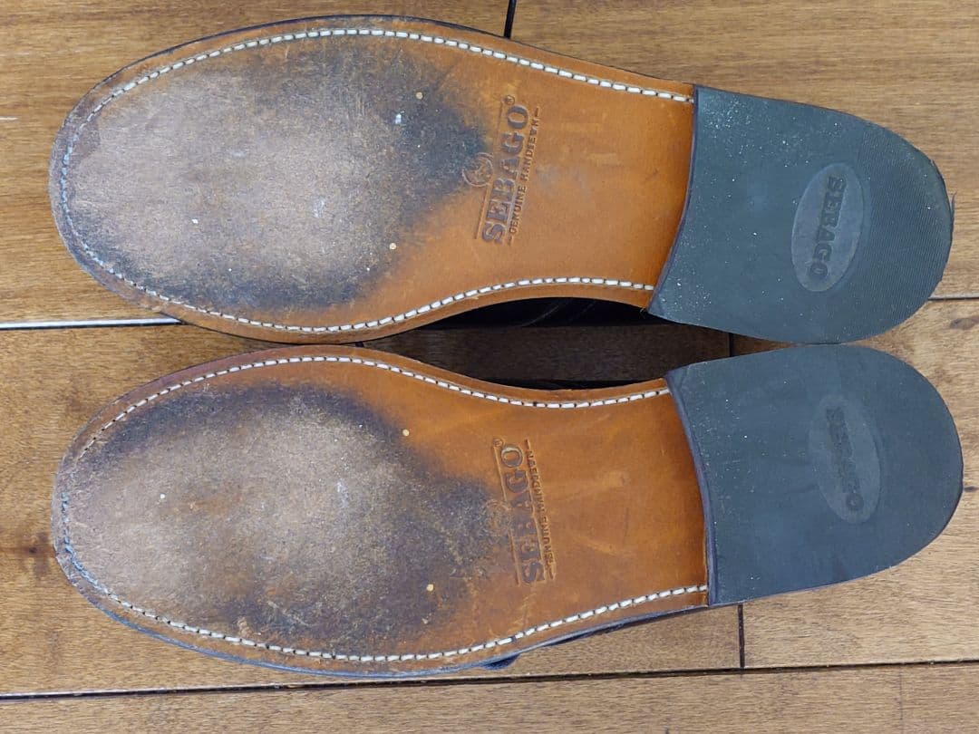 【期限値下げ】SEBAGO JAMES US6 黒 2アイレットUチップ