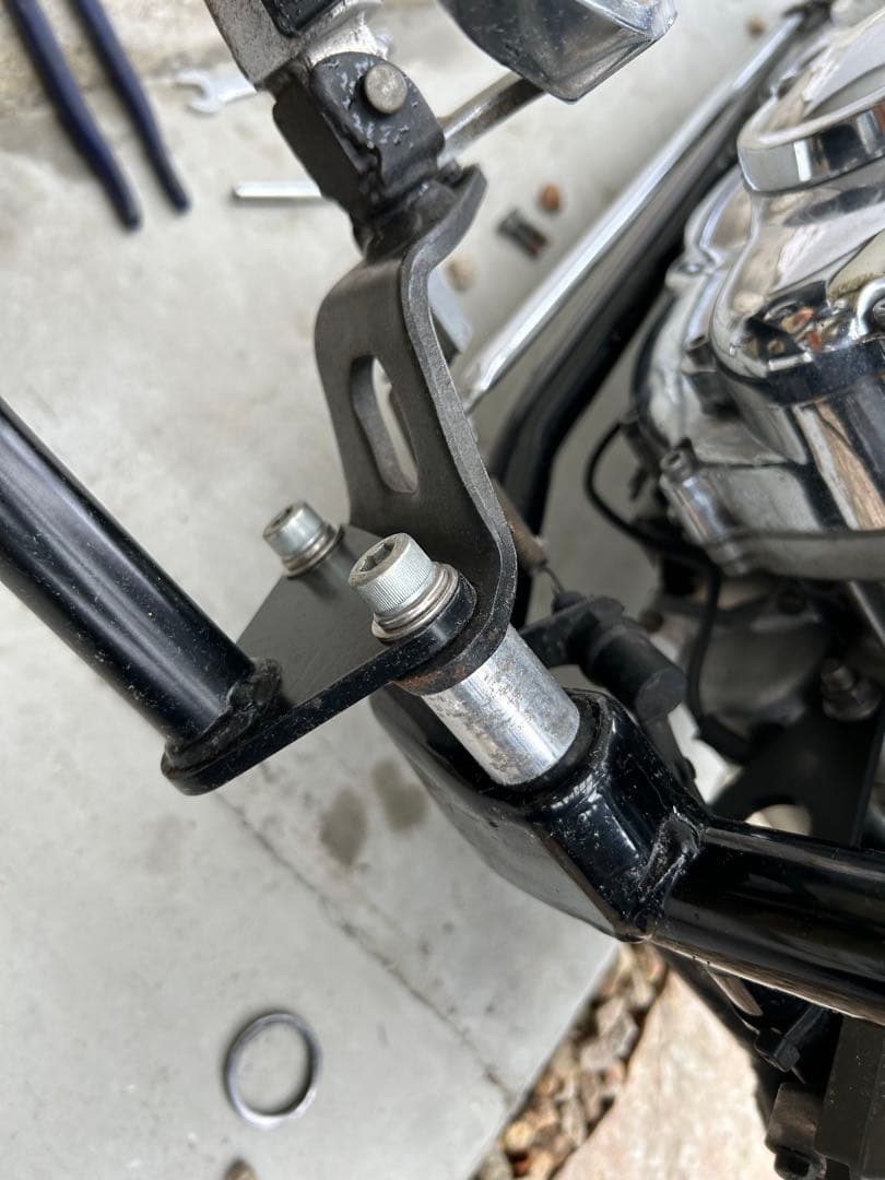 ガレージT&F ベントマフラー　と　エアクリーナのみ ドラックスター400用