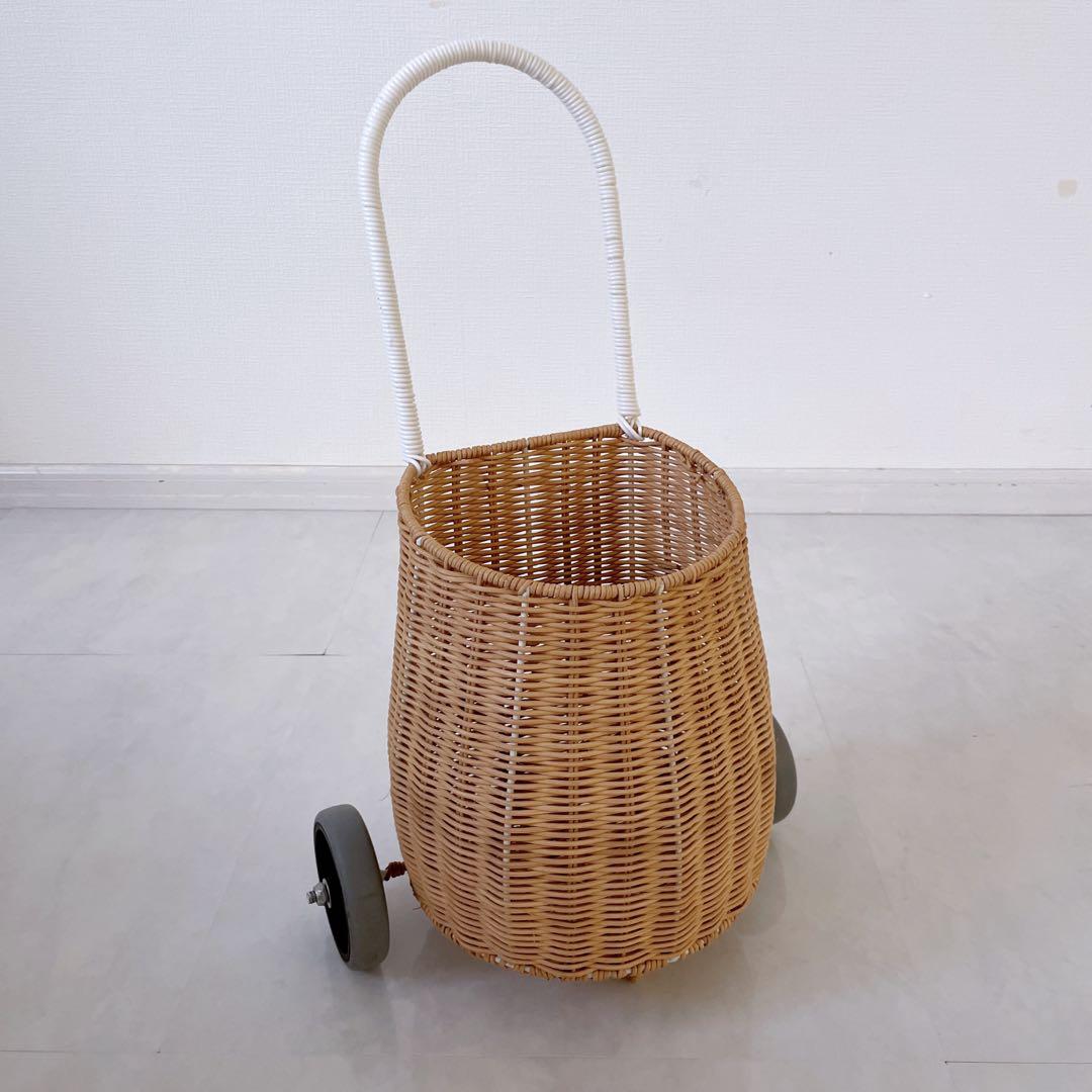 インテリア　ナチュラル　韓国インテリア　バスケット　収納　ラギーバスケット