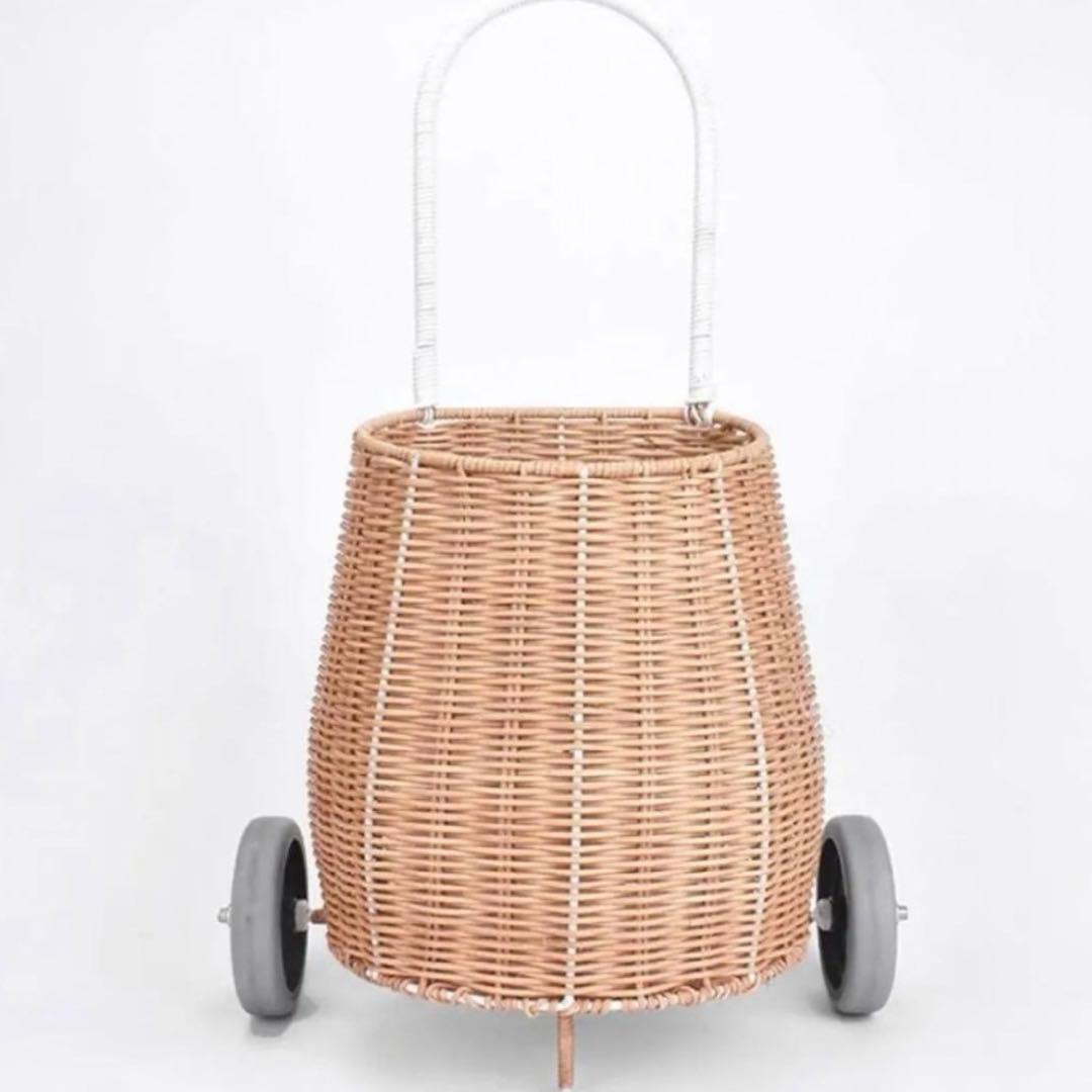 インテリア　ナチュラル　韓国インテリア　バスケット　収納　ラギーバスケット