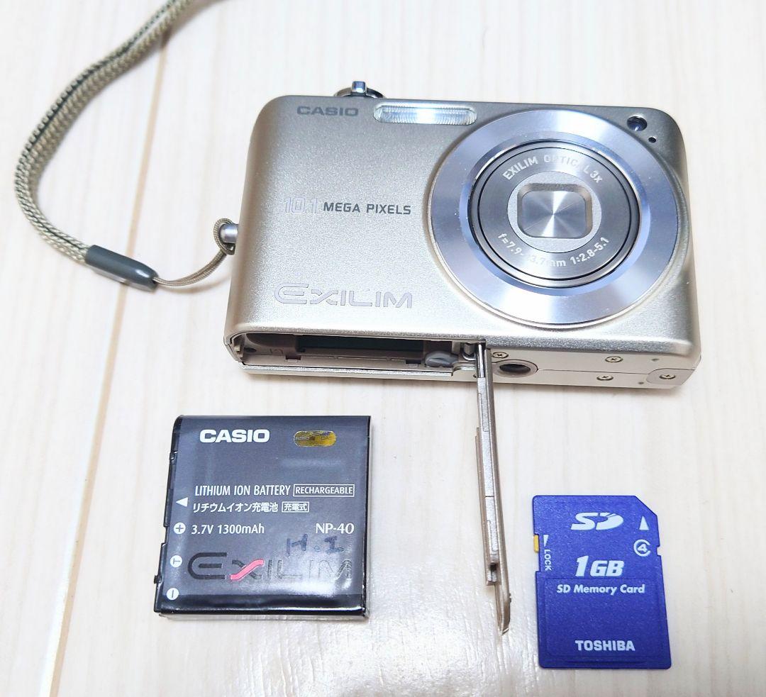 【SDカード付美品】CASIO デジカメEXILIM EX-Z1080