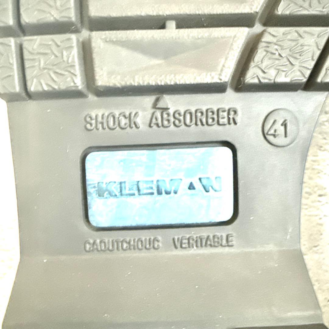 美品☆[KLEMAN ] クレマン パドラー チロリアンシューズ ブラック　41