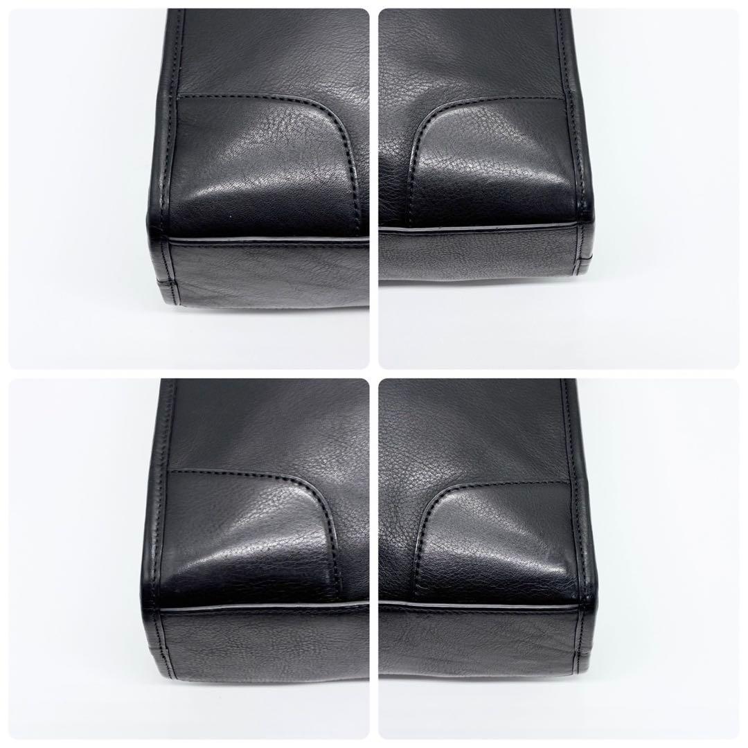 バルパパ様 美品✨コーチ ビジネスバッグ 2way ボンド レザー ロゴ型押し