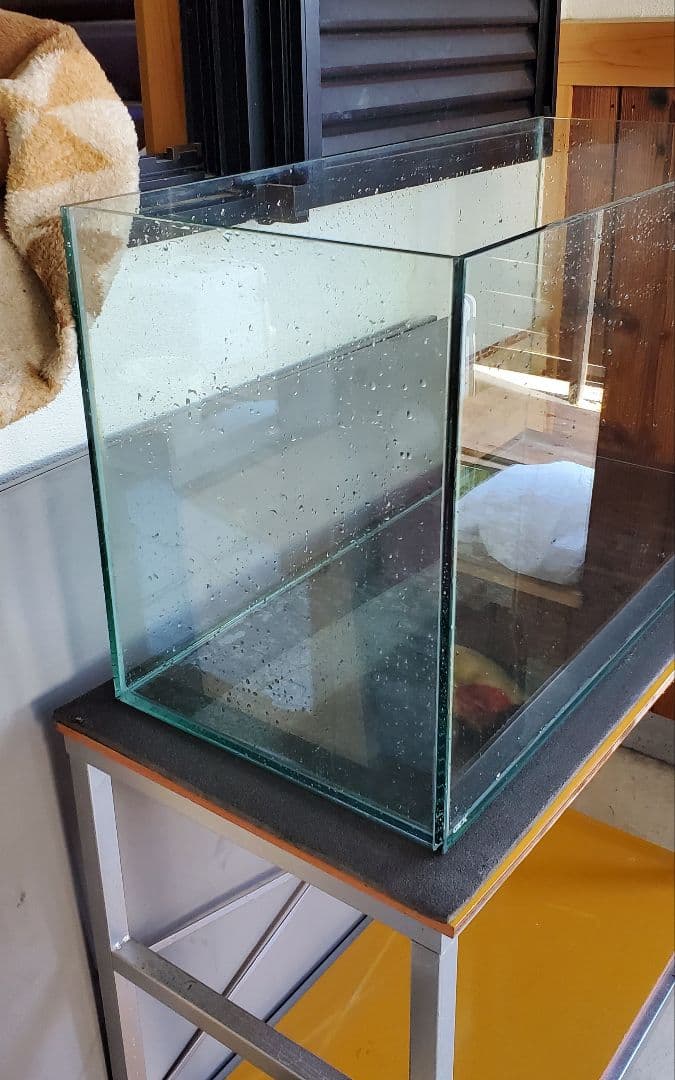 GEX900オールガラス水槽、水槽台、LED照明　引き取り限定