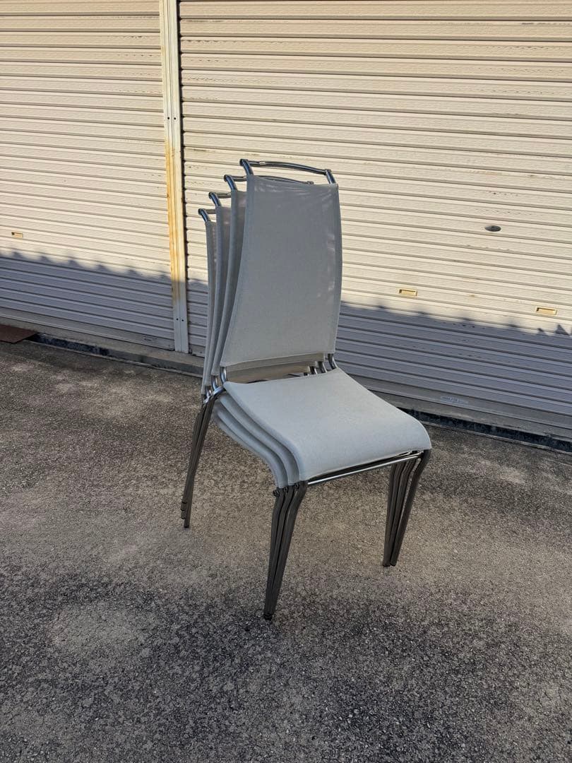 カリガリス AIR チェア ダイニングチェア スタッキング メッシュ