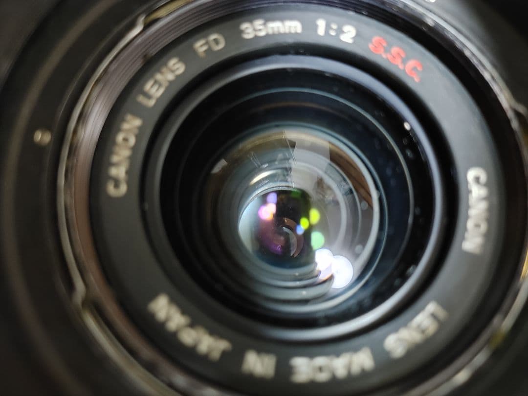 Canon　FD35mmf2s.s.c　28mmf2　セット