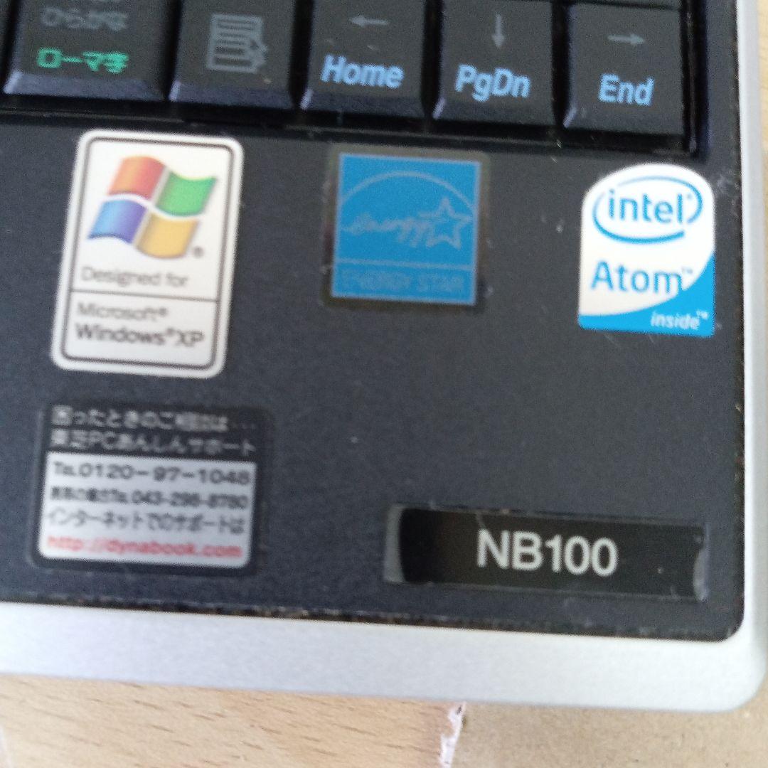 TOSHIBA NB100 WindowsノートPC