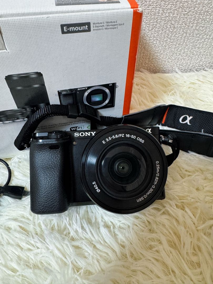 Sony α6000 ミラーレスカメラ+パワーズームレンズキット